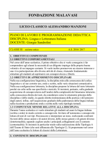 Sandrolini - Scuole Manzoni