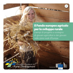 Il Fondo europeo agricolo per lo sviluppo rurale - ENRD