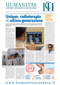 Unique, radioterapia di ultima generazione
