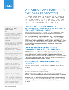 VCE VxRail Appliance con EMC Data Protection