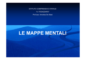 MAPPE MENTALI - Istituto Comprensivo A. Fogazzaro