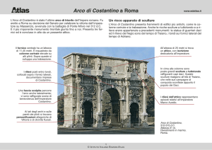 Arco di Costantino a Roma - Istituto Italiano Edizioni Atlas