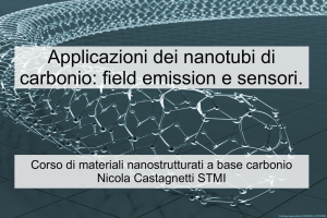 Applicazioni nanotubi di Carbonio