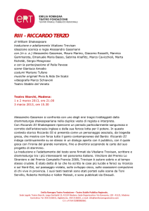 riccardo III - Emilia Romagna Teatro