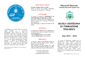 Scuola Teol-depliant 2015-2016