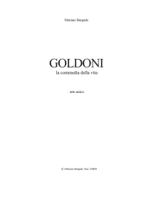 Goldoni, La Commedia Della Vita