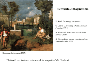 Elettricità e Magnetismo - Scienze Matematiche, Fisiche e Naturali