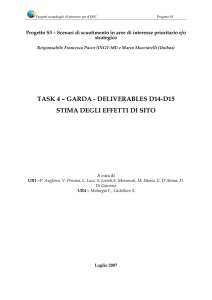 TASK 4 – GARDA - DELIVERABLES D14