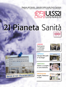 Pianeta Sanità n. 1 / 2012 - Home Page Azienda ULSS 21