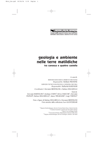 geologia e ambiente nelle terre matildiche