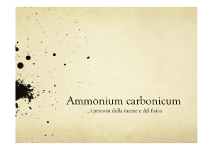 Ammonium carbonicum