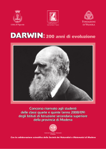 DARWIN:200 anni di evoluzione