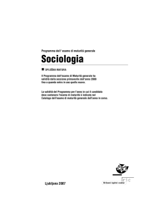Sociologia - Dijaski.net