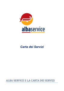 Carta dei servizi Alba Service S.p.a.