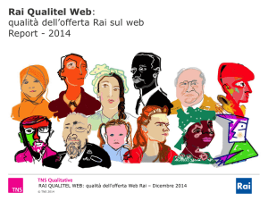 linkMonitoraggio della Qualità nell`Offerta Web - 2014