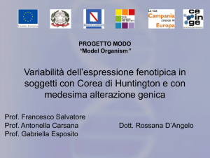 Diapositiva 1 - Progetto Modo