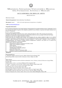 Fornaroli Sistemi editoriali per l`arte_biennio 11-12