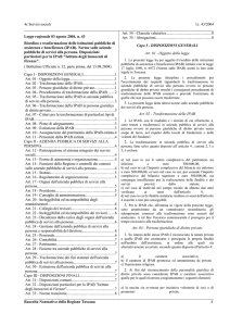 4c Servizi sociali lr 43/2004 Legge regionale 03