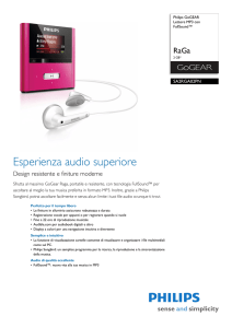 SA2RGA02PN/02 Philips Lettore MP3 con FullSound™