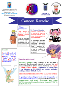Cartoon Karaoke - IIS"A.Avogadro" VC
