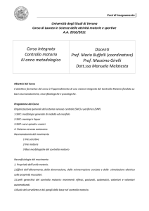 Anatomia I - univr dsnm - Università degli Studi di Verona