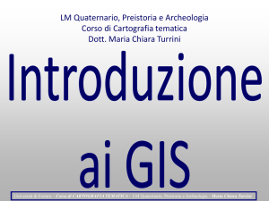 introduzione ai GIS