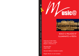 Consulta la rivista MUSIC@ on-line in formato pdf