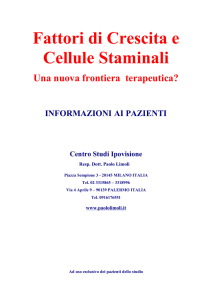 07 PDF Cellule staminali e fattori di crescita