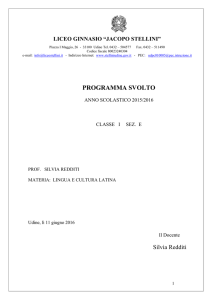 1E - Liceo classico "Jacopo Stellini"