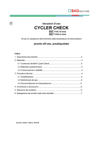 cycler check - BAG Health Care GmbH