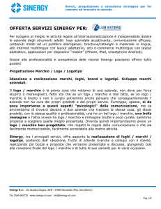 offerta servizi sinergy per - Camera di Commercio San Marino