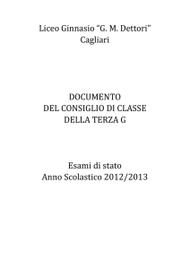 documento - Liceo Classico Dettori