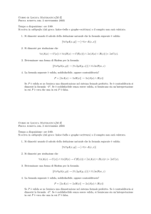 Corso di Logica Matematica[M-Z] Prova scritta del 3 settembre 2003