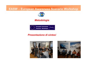 Presentazione EASW - Provincia di Sondrio