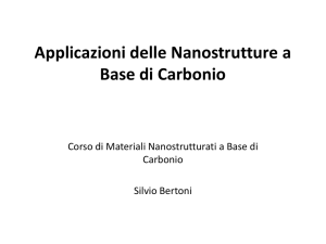 Applicazioni delle Nanostrutture a Base di Carbonio