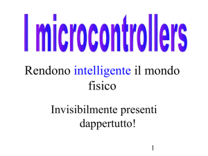 lezione su microcontrollers