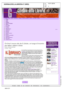 On line il nuovo sito de Il Libraio, un luogo di incontro per lettori