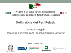 Diapositiva 1 - Progetto It.Drg