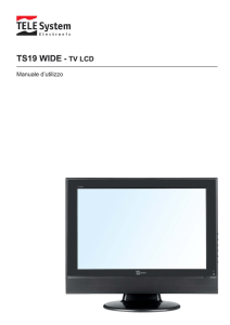 TS19WIDE - 28000028 - ver.01 manuale d\`uso