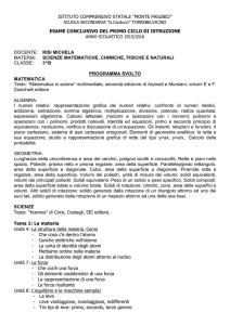 Matematica - Istituto Comprensivo Statale "Monte Pasubio"
