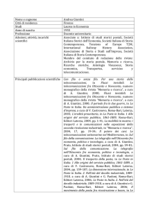 ISSP Prato - Curricula membri Consiglio direttivo