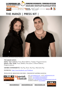 the manzi | press kit