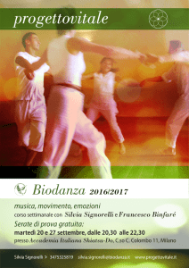 progettovitale - Biodanza Italia