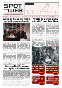 Alice di Telecom Italia ecco il terzo episodio “Tutte le donne della