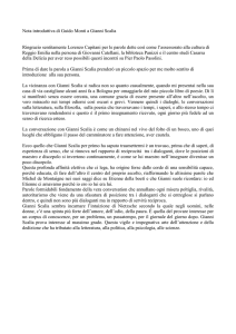 Nota introduttiva di Guido Monti a Gianni Scalia
