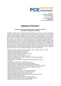 Wattmetro PCE-830-1