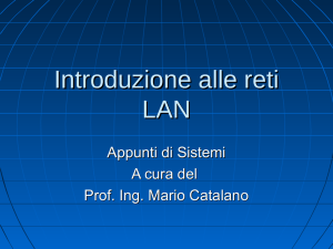 Introduzione alle reti LAN