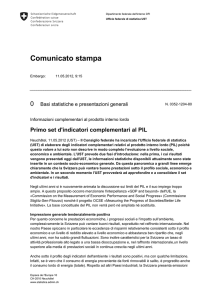 Informazioni complementari al prodotto interno lordo (PDF, 2 Pages