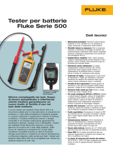Fluke 500 Series Battery Analyzers