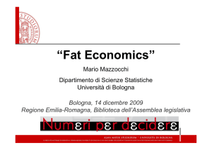 Fat Economics - Assemblea legislativa. Regione Emilia